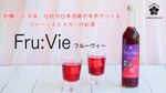 【体の内側からスッキリ！フルーツとビネガーのお酒】「Fru:Vie カシス＆ザクロ酢」販売 画像