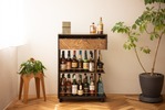 【部屋が本格的なバー空間に変わる！】「バーワゴン -Whisky Salon model-」販売 画像