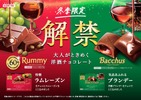 【本格洋酒チョコレート「ラミー」「バッカス」発売！】洋酒使用量20%アップの「カスタードケーキ＜バッカス仕立て＞個売り」も発売 画像
