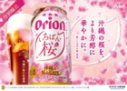 【沖縄の桜ビールが今年も登場！】冬の定番「オリオン　いちばん桜」が季節限定で発売 画像