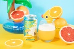 【暑い時期にぴったり！2種のフルーツ果汁の白ビール】「フルーツデタジャン」がファミマで数量限定販売 画像