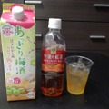 宅飲みでツウぶりたい方必見！お酒の新しい飲み方を試してみた～梅酒編～