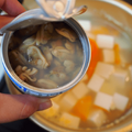 【レシピ】〆でも食前でもOK！疲れた身体を癒す旨味スープ「とろっとアサリ豆腐」