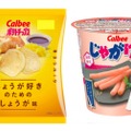 「しょうが好きのためのしょうが味」ポテチ&じゃがりこで同時発売！