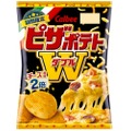 大好評につき再販決定！！チーズの風味2倍「ピザポテト W（ダブル）」がコンビニ限定で登場