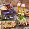 オープンエアのテラスで鍋料理を楽しめる「鍋TERRACE」がオープン！