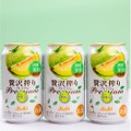 国産メロン果汁5%使用！「アサヒ贅沢搾りプレミアム夏限定国産メロン」発売