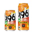 【食事にもピッタリ！柑橘さわやかな無糖チューハイ】しっかりとした無糖チューハイ！「－１９６無糖〈みかん＆伊予柑〉」新発売