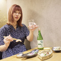 「瑞音」と相性の良い料理は？と聞かれると「やっぱり和食ですよね！おばんざいやお刺身は絶対だし、焼き魚とかお寿司にも合いそう。今日食べてみて天ぷらとかの揚げ物とも相性が良いと思いました」と語ってくれました。