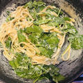 【おつまみレシピ】旨いのに...罪悪感なし！クリーミーだけど重たくない「いくらとほうれん草のヨーグルトパスタ」