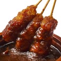 【累計500万本突破！串カツ田中の新名物】1本50円の「無限ニンニクホルモン串」はお酒と相性抜群！