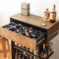 【部屋が本格的なバー空間に変わる！】「バーワゴン -Whisky Salon model-」販売