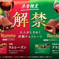 【本格洋酒チョコレート「ラミー」「バッカス」発売！】洋酒使用量20%アップの「カスタードケーキ＜バッカス仕立て＞個売り」も発売
