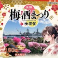 【120種以上の梅酒が横須賀に集結!】「全国梅酒まつり in 横須賀2026」秋バラと共に3日間開催