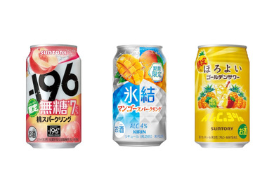 【4/27～5/3】夏先取りの注目チューハイが続々！今週新発売の注目のお酒商品まとめ