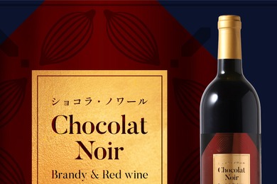 【チョコレート×赤ワイン×ブランデー】贅沢なチョコレートリキュール「ショコラ・ノワール -Brandy & Red wine-」販売