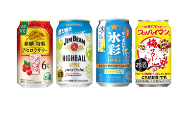【7/20～7/26】夏の乾杯を彩る新作勢ぞろい！今週発売の注目のお酒新商品まとめ