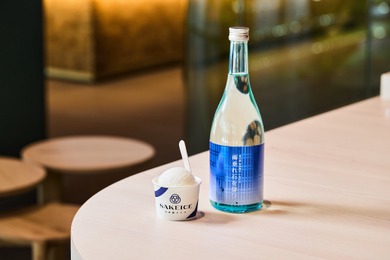 【脱炭素アイスってなに！？】SAKEICEが「雨垂れ石を穿つ 渡船」コラボアイス販売