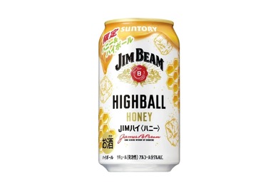 【世界No.1バーボンウイスキーの新商品！】「ジムビーム ハイボール缶〈ハニーハイボール〉」発売