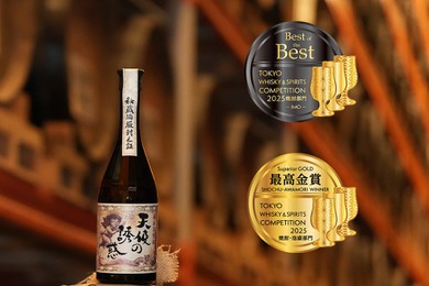【世界的品評会TWSC2025で最高賞！】日本初の樽貯蔵芋焼酎「天使の誘惑」が快挙