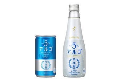 【ヒット商品に選ばれた「アルゴ」に新ラインアップ！】「月桂冠 アルゴ 日本酒5.0」「月桂冠 アルゴスパークリング 日本酒5.0」販売