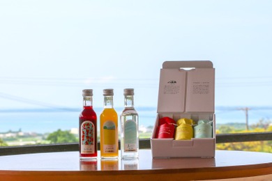 【飲むアロマのようなシロップと人気銘柄の3本セット！】八重泉酒造×菓子ブランド・romi-unieの「Paysage」発売