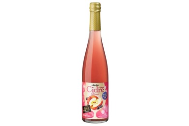 【りんごの濃い果実感とカシスの甘酸っぱさ!】「おいしい酸化防止剤無添加ワイン シードル ロゼ」数量限定で発売