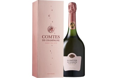 【特級畑のぶどう100%使用！12年長期熟成のアロマ】「テタンジェ コント・ド・シャンパーニュ ロゼ 2012」発売