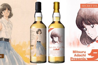 【あだち充先生の画業55周年を記念！】南ちゃんデザインの「タッチ」ラベル・ウイスキーが登場