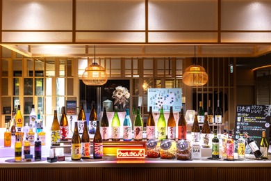 【富山の日本酒をテーマにしたイベントを開催！】スーパーホテルが「ウェルカムバー」を開放