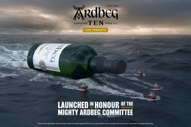 【アードベッグ史上最高度数！伝説が復活】「アードベッグ 10年 カスクストレングス」数量限定発売