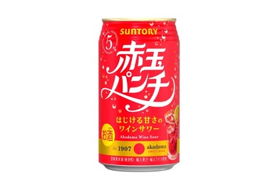 【5年ぶりにリニューアル！中味・パッケージを大幅に刷新】サントリー「赤玉パンチ缶」新発売