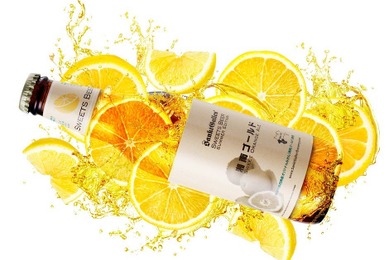 【神奈川オリジナル柑橘を丸ごと使用したクラフトビール！】フルーツビール『湘南ゴールド』が春夏限定販売