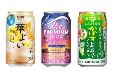 【8/30～9/5】夏の終わりを彩る限定フレーバー登場！今週発売の注目のお酒新商品まとめ