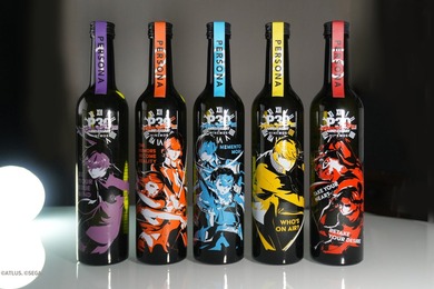 【シリーズ30周年の『ペルソナ』× お酒！】「HINEMOS」との日本酒コラボボトルが予約販売