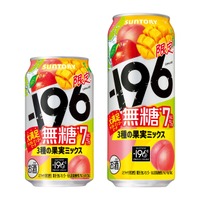 【果実味あふれる満足感！限定品シリーズ第一弾】「－１９６無糖〈３種の果実ミックス〉」期間限定新発売 画像