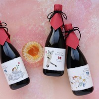 【猫のイラスト × 誕生日！オリジナルのラベルにできる特別な1本】「誕生日ギフト 古酒仕込み梅酒」が新発売 画像