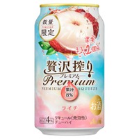【ライチのトロピカルな風味！】「アサヒ贅沢搾りプレミアム数量限定ライチ」発売 画像