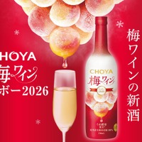 【先行予約受付中！】プレミアムな梅ワイン「CHOYA 梅ワインヌーボー2026」限定発売 画像