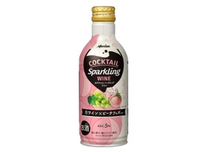 【桃果汁 × 白ワイン！】「カクテルスパークリングワイン 白ワイン×ピーチフィズ」新発売 画像