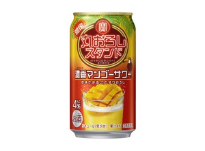 【この時期だけの限定フレーバー！】寶「丸おろしスタンド」〈濃香マンゴーサワー〉が数量限定新発売 画像