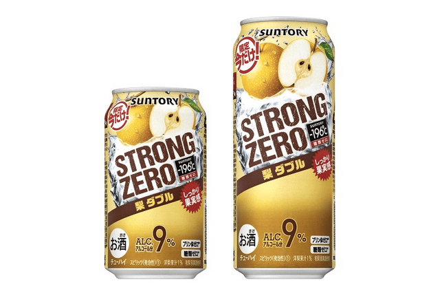 ‐196℃ ストロングゼロ 梨ダブル　商品画像